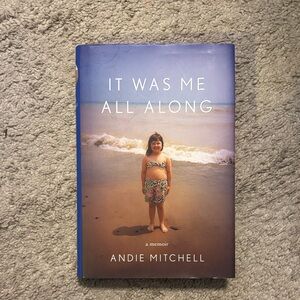 It Was Me All Along by - Blue Cover Coffee Table Book